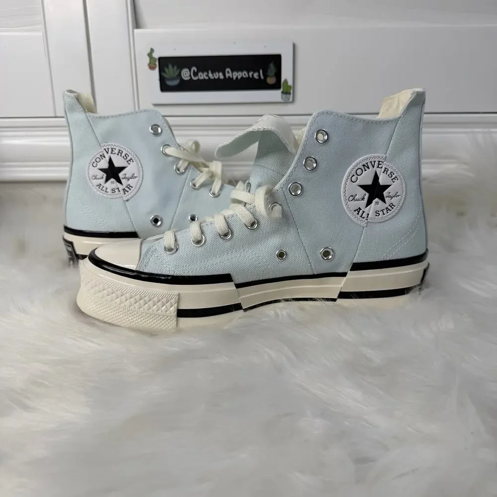 New Converse Chucks 70 Platform Vintage Canvas High Tops Size 9 Women